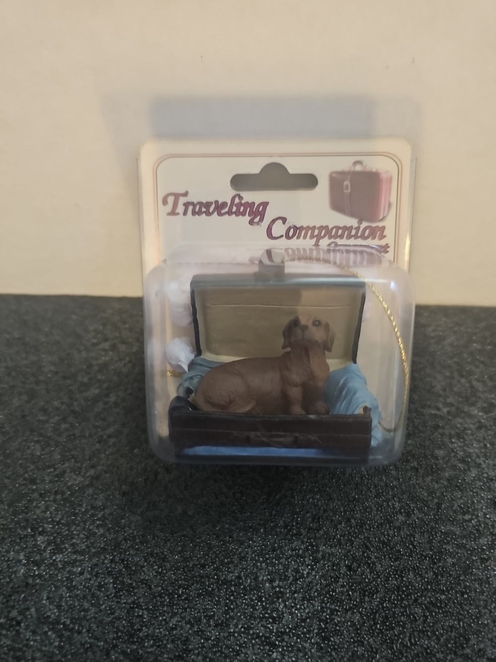 Conversation Concepts Traveling Companion dachshund dog ornament
